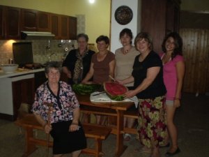 On the far left is Zia Filomena, my Nonno's sister who passed away last week.