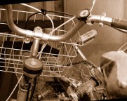 Rustic bike in a barn from Kars, ON. 