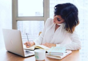 Taran Ghatrora working. Courtesy of: ElleBox.