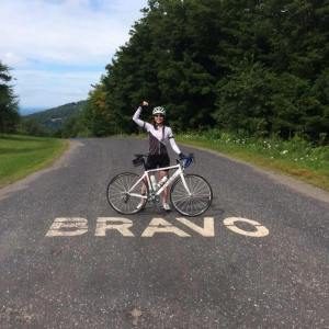 Chloë Hill is a Canadian cyclist and ambassador for the Ride to Conquer Cancer. Photo courtesy of: Chloë Hill. 