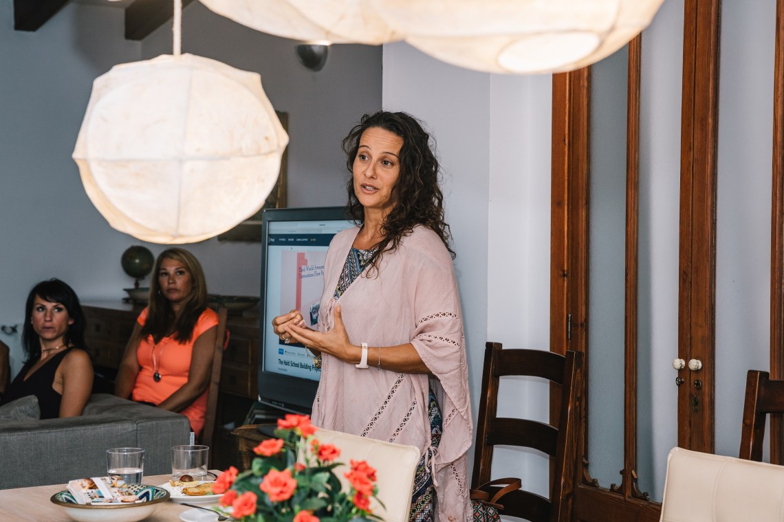 Serena Bufalino, Founder of The Haiti School Building Project. Courtesy of Serena Bufalino.